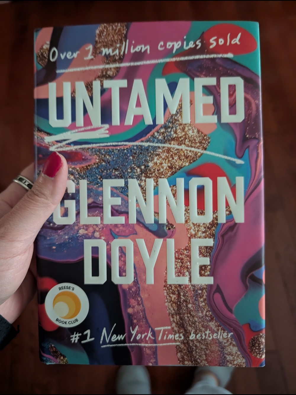 Untamed by Glennon Doyle - Colorful Swirl Hardcover